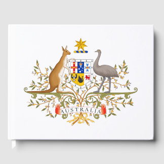 Livro De Visitas Casaco de Armas da Austrália