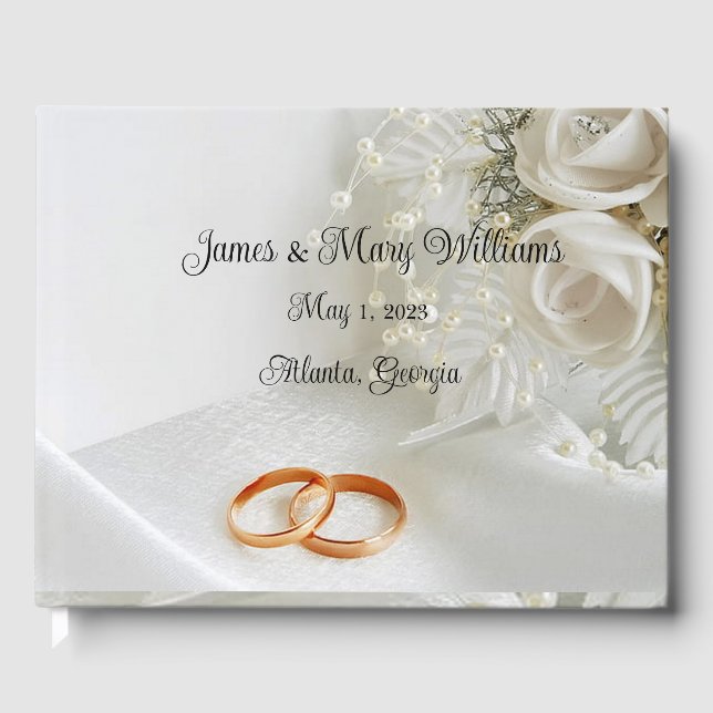 Livro De Visitas Casamento (Frente)