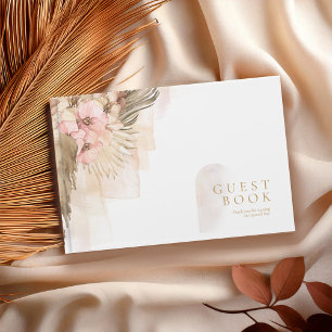 Livro De Visitas Casamento Boho Oasis ID959