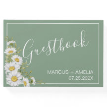 Casamento bonito dos Green & White Daisies