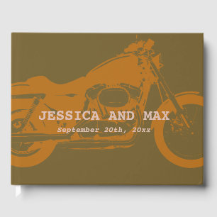 Livro De Visitas Casamento Camo-Inspirado personalizado do