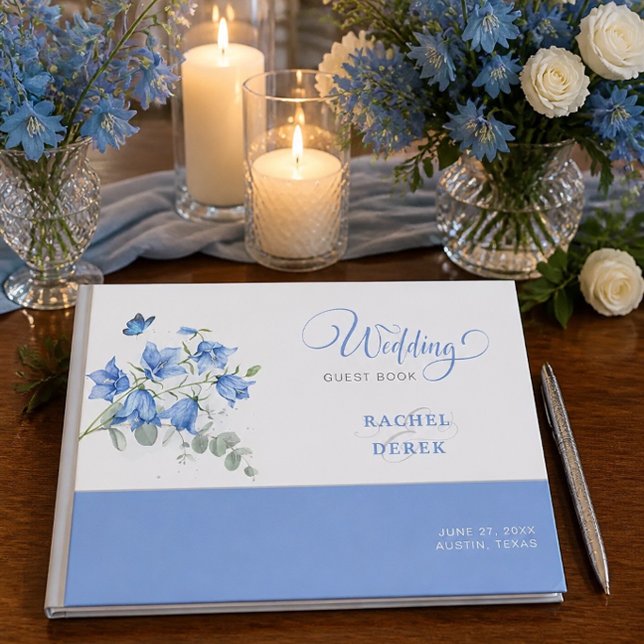 Livro De Visitas Casamento Campainha Azul (Criador carregado)