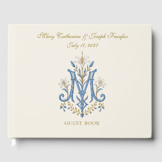 Livro De Visitas Casamento Católico Mariano Elegante Tradicional