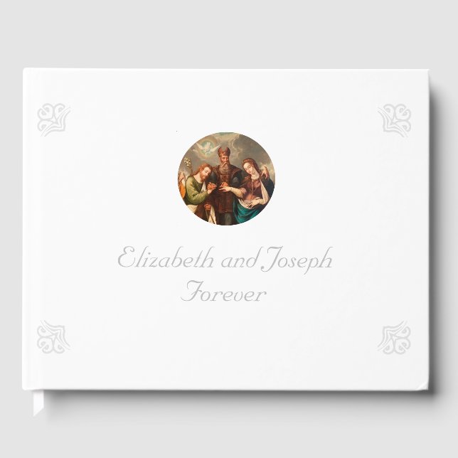 Livro De Visitas Casamento católico venenoso (Frente)