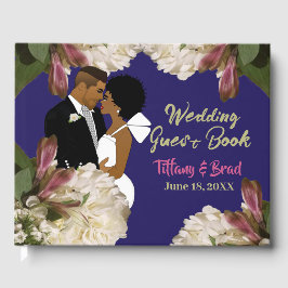 Livro De Visitas Casamento Classic Royal African American