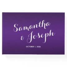 Casamento com Gradiente Roxo Real