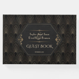 Livro De Visitas Casamento com o Excelente Negro Dourado Real Gatsb
