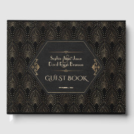 Livro De Visitas Casamento com o Excelente Negro Dourado Real Gatsb