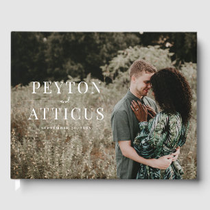 Livro De Visitas Casamento da fotografia do noivado da atmosfera