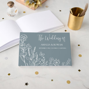 Livro De Visitas Casamento das Flores de Prados