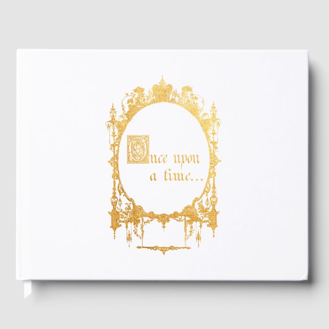 Livro De Visitas Casamento de conto de fadas (Frente)