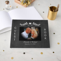 Casamento de Deslocamento do Coração de Chalkboard