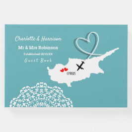 Livro De Visitas Casamento de Destino em Chipre