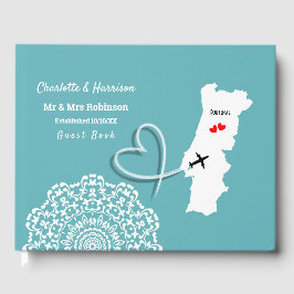 Livro De Visitas Casamento de Destino em Portugal