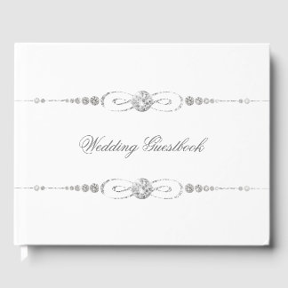 Livro De Visitas Casamento de embelezamento de diamante