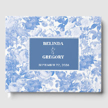 Casamento de Florais Botânicos de Cor Azul