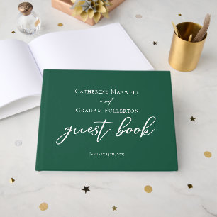 Livro De Visitas Casamento de Floresta Personalizada da Tipografia