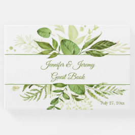 Livro De Visitas Casamento de Florestas Botânicas