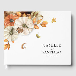 Livro De Visitas Casamento De Foto Da Folhagem Rústica