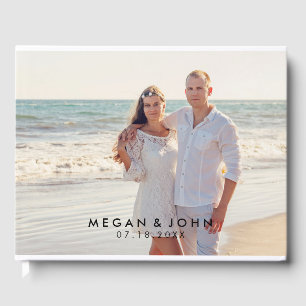 Livro De Visitas Casamento de Foto Moderno