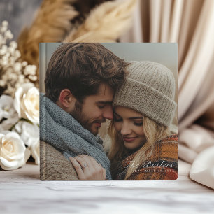 Livro De Visitas Casamento de Foto Personalizado Elegante