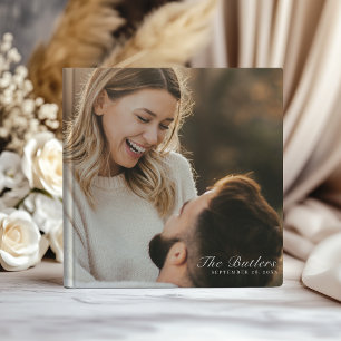 Livro De Visitas Casamento de Foto Personalizado Elegante