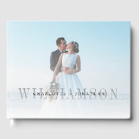 Casamento de Fotos Frente e Traseira Moderna
