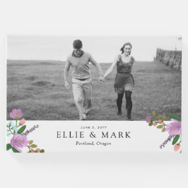 Livro De Visitas Casamento de Golightly Floral