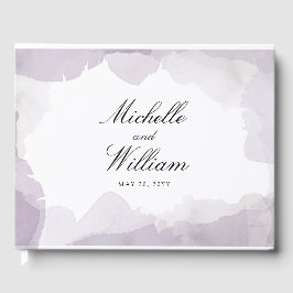 Livro De Visitas Casamento de Lavandas de Debonair