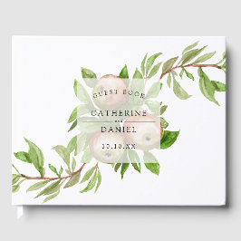 Livro De Visitas casamento de maçãs d'água
