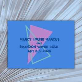 Livro De Visitas Casamento de Ondas Nova Azul com 80 Pastéis