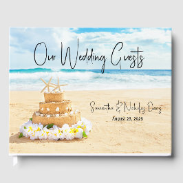 Livro De Visitas Casamento de Praia do Ocean Love