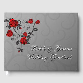 Livro De Visitas Casamento de Rosas Encantados