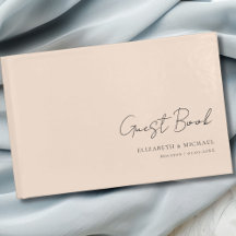 Casamento de Script de Manuscrito Beige-Brown míni