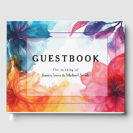 Livro De Visitas Casamento de Sonda Anemone Anemone do Guestbook In