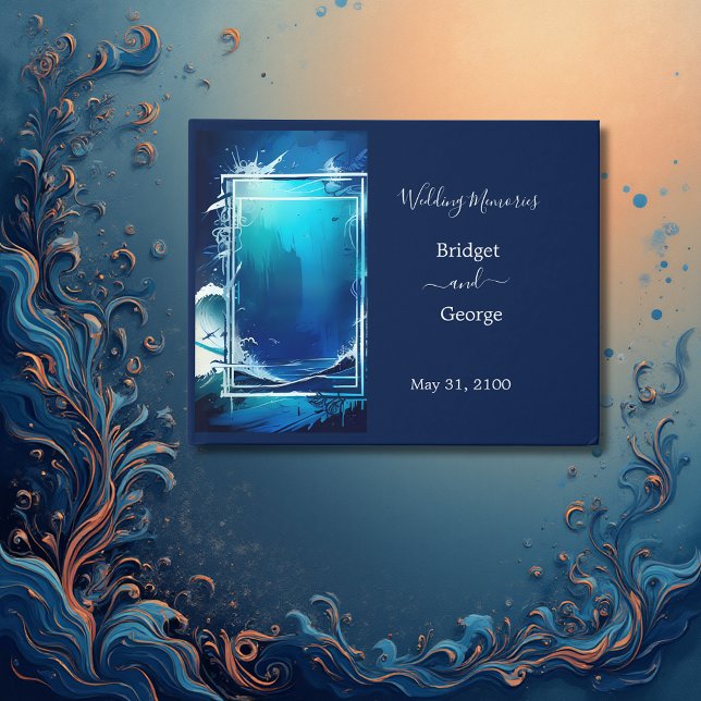 Livro De Visitas casamento de vibe na costa azul (Criador carregado)