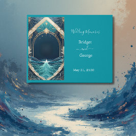 Livro De Visitas casamento de vibe na costa azul