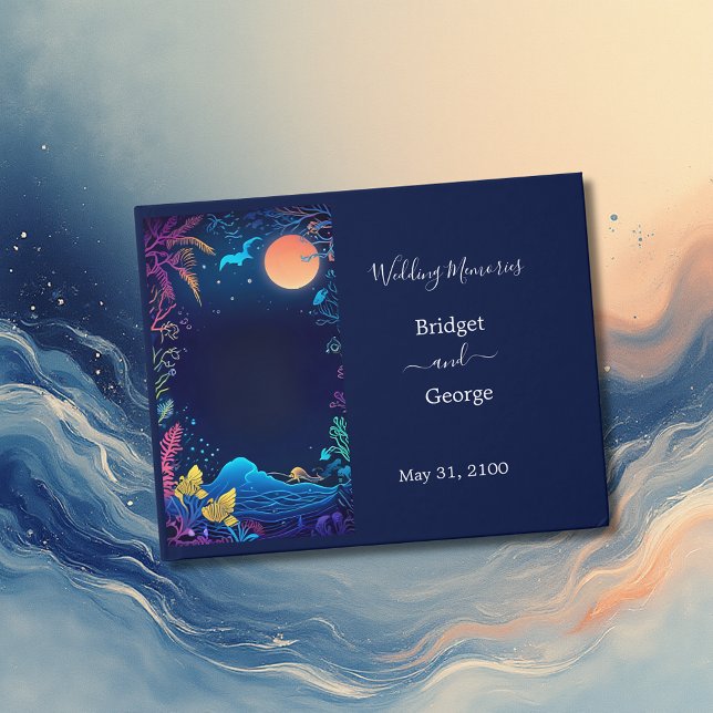 Livro De Visitas casamento de vibe na costa azul (Criador carregado)