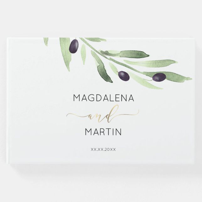 Livro De Visitas casamento do ramo de oliveira (Frente)