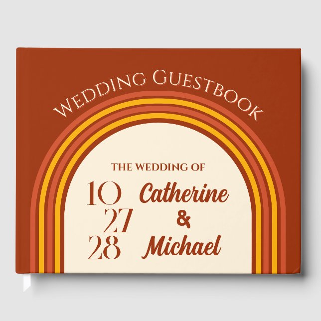 Livro De Visitas Casamento Fotográfico do Arco Arco Arco Arco Arco  (Frente)