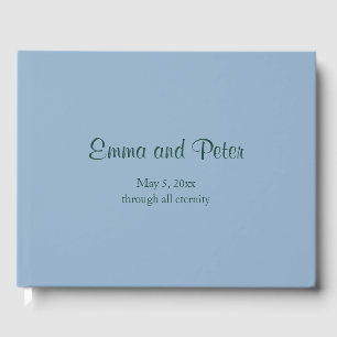 Livro De Visitas Casamento Minimalista Por Toda Eternidade