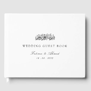 Livro De Visitas Casamento mínimo muçulmano islâmico