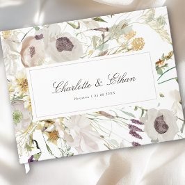Livro De Visitas Casamento Moderno de Primavera