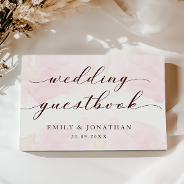 Livro De Visitas Casamento Moderno Minimalista