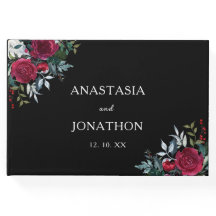 Casamento Personalizado da Rosa Floral de Natal