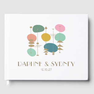 Livro De Visitas Casamento Personalizado do Meio século de Idade At