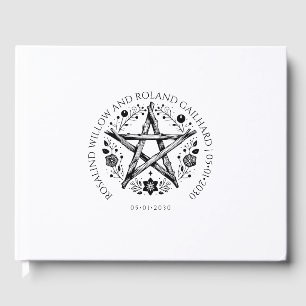 Livro De Visitas Casamento Romântico Pagan Wicca
