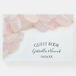 Livro De Visitas Casamento Rosa Rosa Rosa Quartz