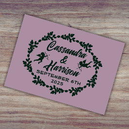 Livro De Visitas Casamento Rústico Profundo