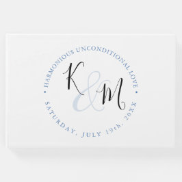 Livro De Visitas Casamento Simples Elegante 🤵 Minimalista Moderno